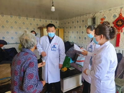 哈巴河縣啟動醫養結合服務，為老人晚年幸福生活“加碼”營養健康咨詢